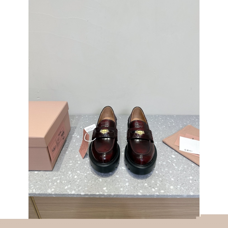 Miu Miu Leather Shoes